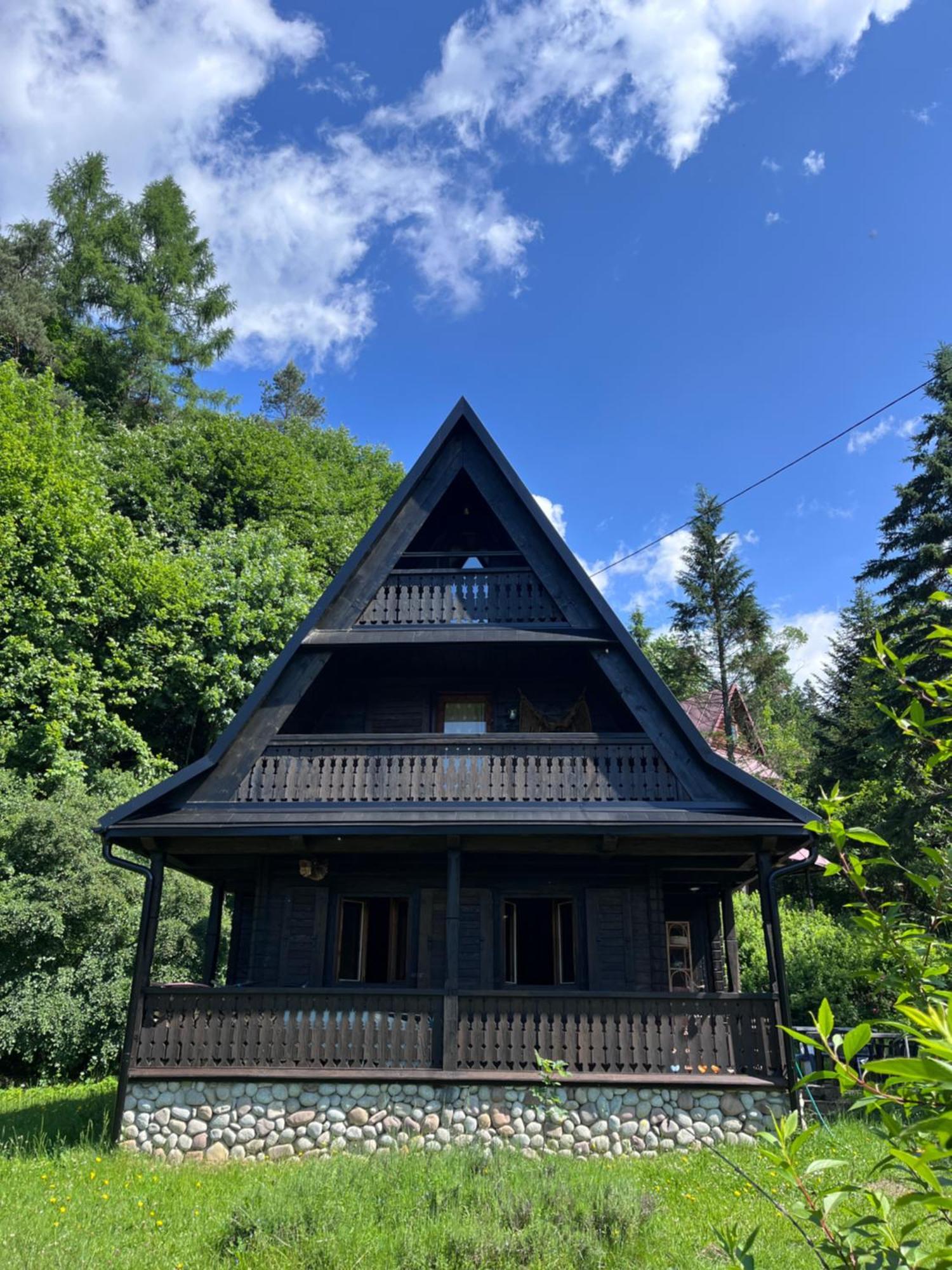 Drewniany Domek Bb Nad Rzeka Powrożnik Buitenkant foto