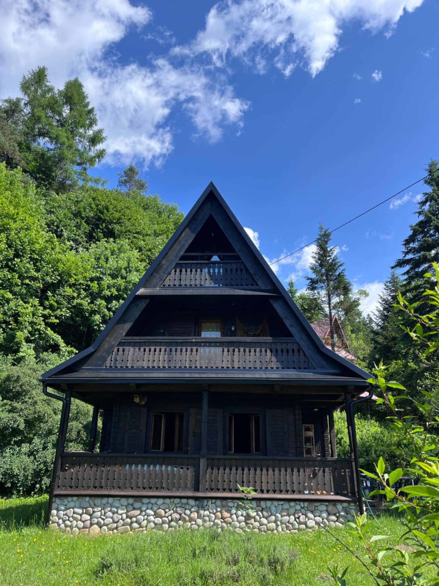 Drewniany Domek Bb Nad Rzeka Powrożnik Buitenkant foto