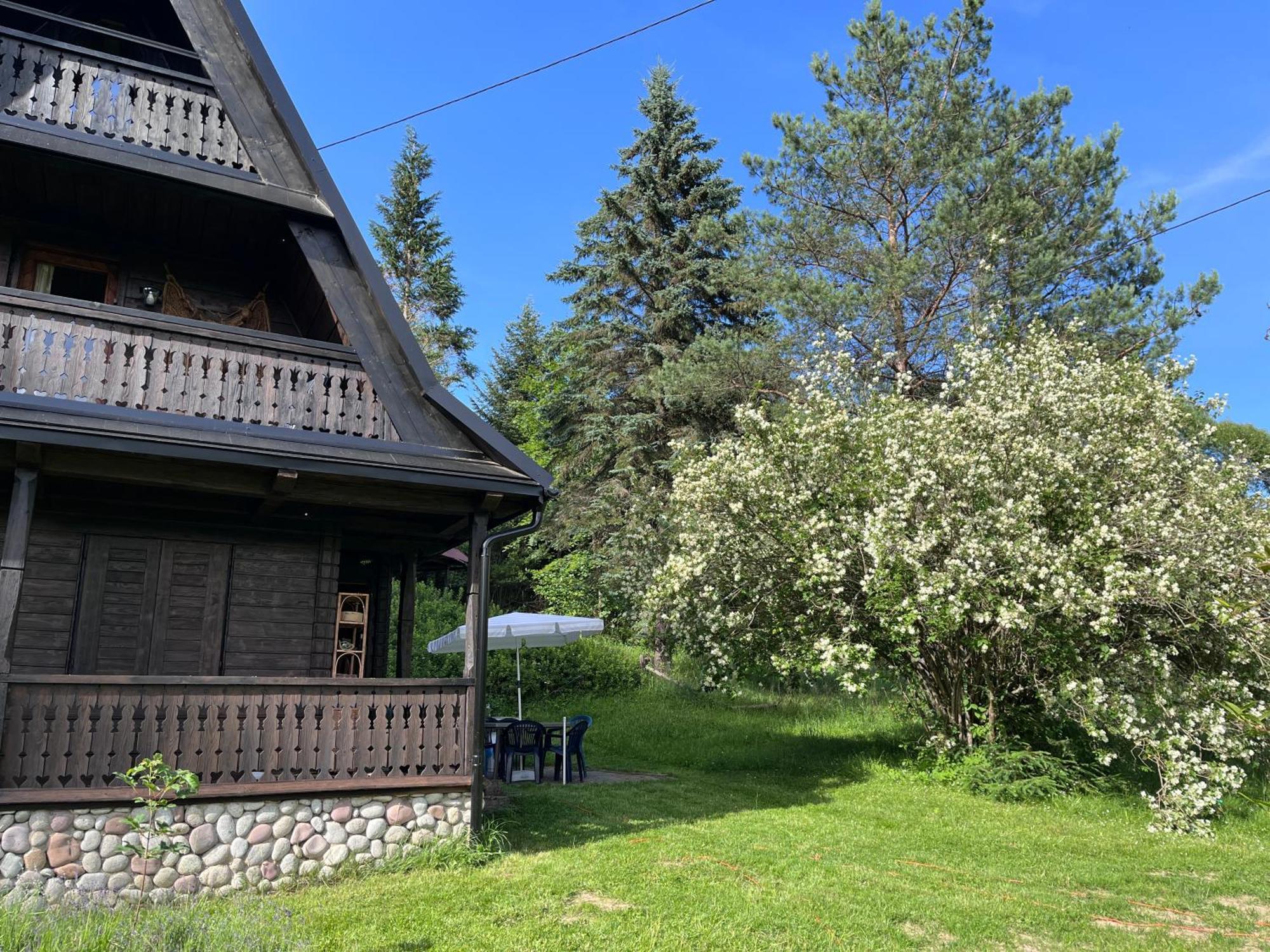 Drewniany Domek Bb Nad Rzeka Powrożnik Buitenkant foto